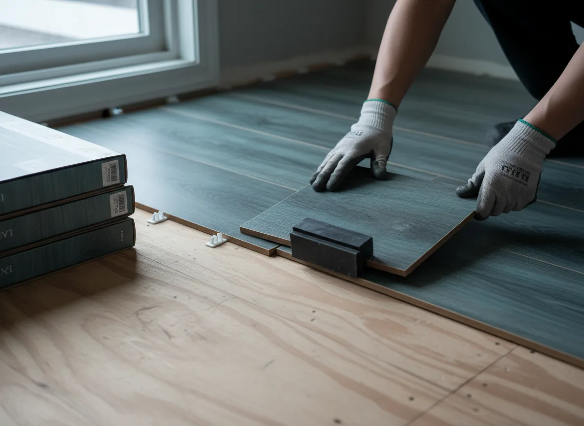 Luxury Vinyl Plank Installation company in Emden, MO